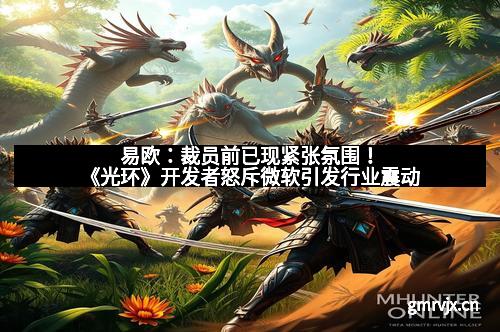 易欧：裁员前已现紧张氛围！《光环》开发者怒斥微软引发行业震动